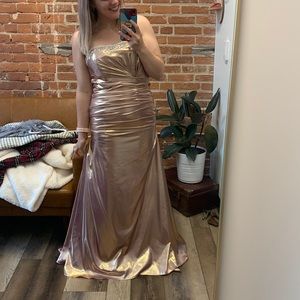💛 80's Pink Prom Dress